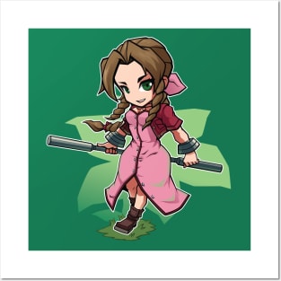 Aerith Gainsborough Chibi Posters and Art